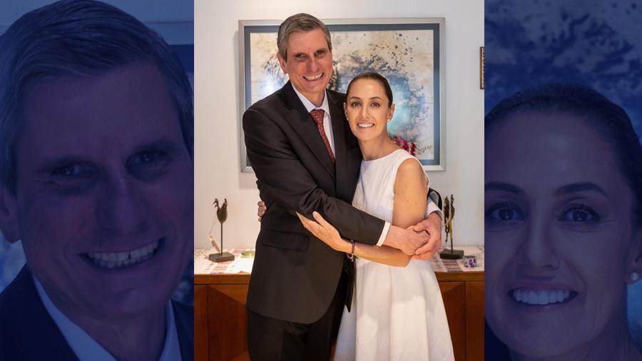 Claudia Sheinbaum se casa con Jesús María Tarriba