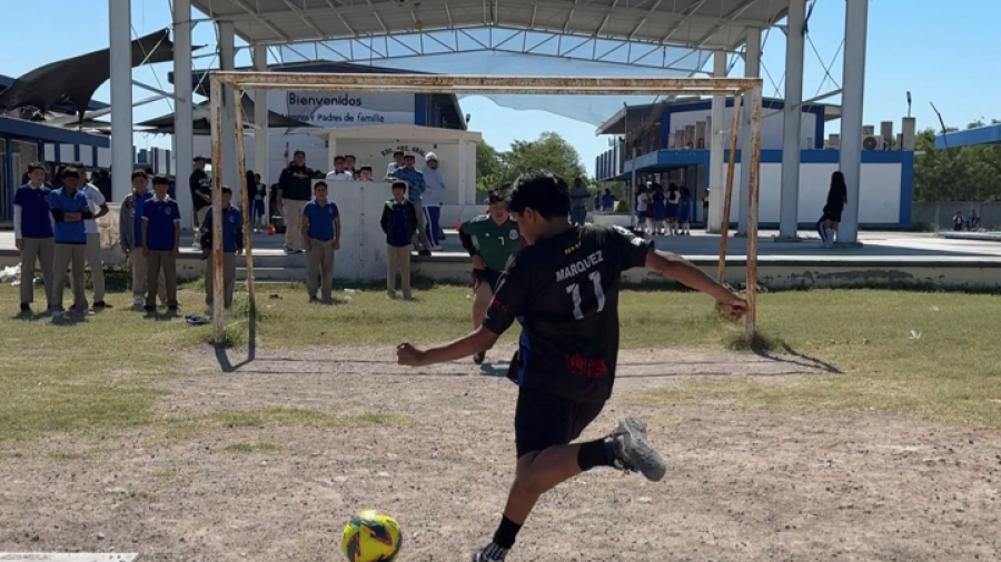 Lleva Gobierno de Reynosa plática motivacional del deporte a escuelas