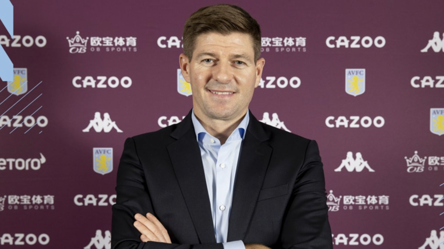 Steven Gerrard nuevo entrenador del Aston Villa