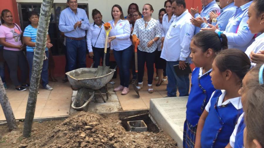 Sigue la mejora en la infraestructura educativa de Altamira