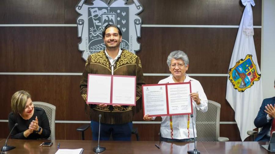 Celebraron Hermanamiento de ciudades Alcaldes de Reynosa y de Oaxaca
