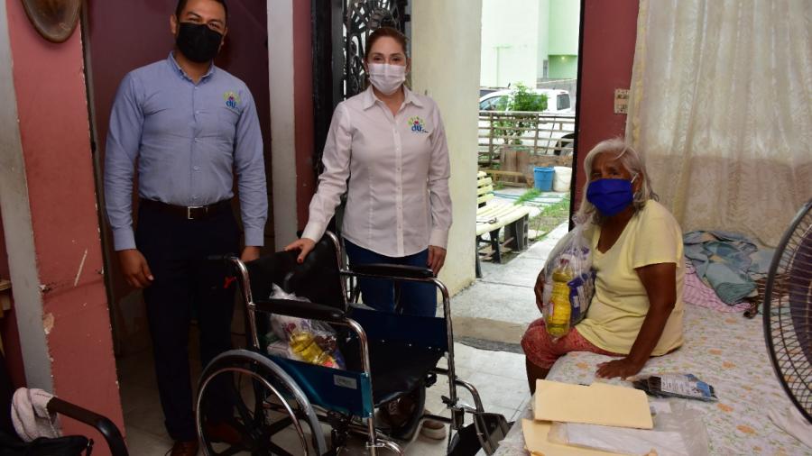 DIF Reynosa acerca beneficios hasta la casa de los ciudadanos