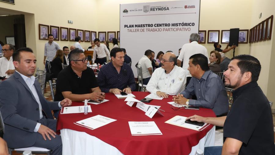 Busca Gobierno de Reynosa regeneración de su centro histórico 