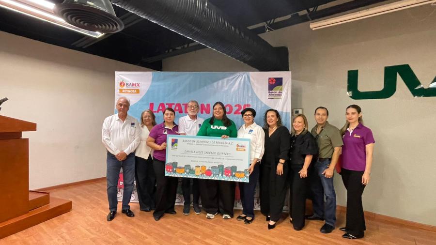 Inicia campaña “Latatón 2025” del Banco de Alimentos Reynosa
