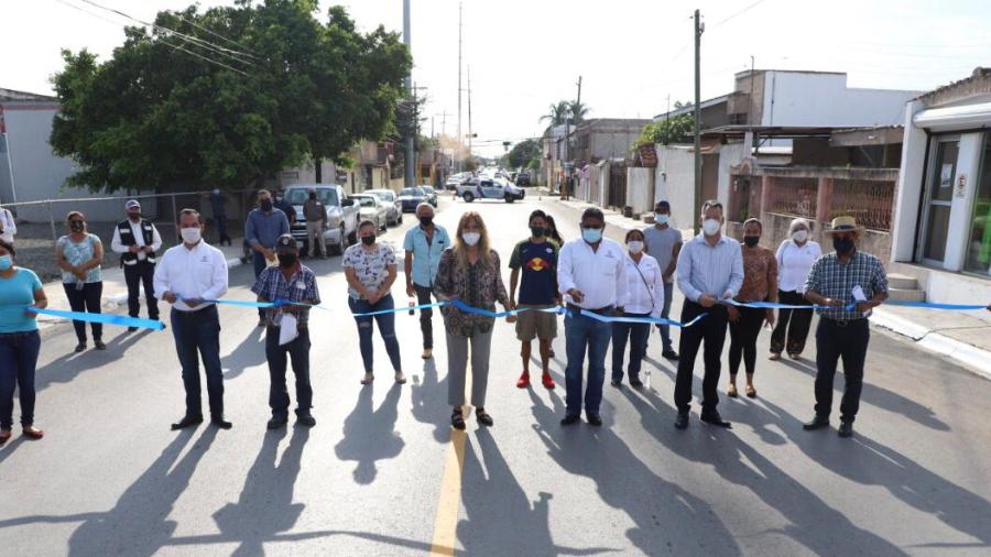 Obra de rehabilitación mejora vialidad de la colonia Longoria