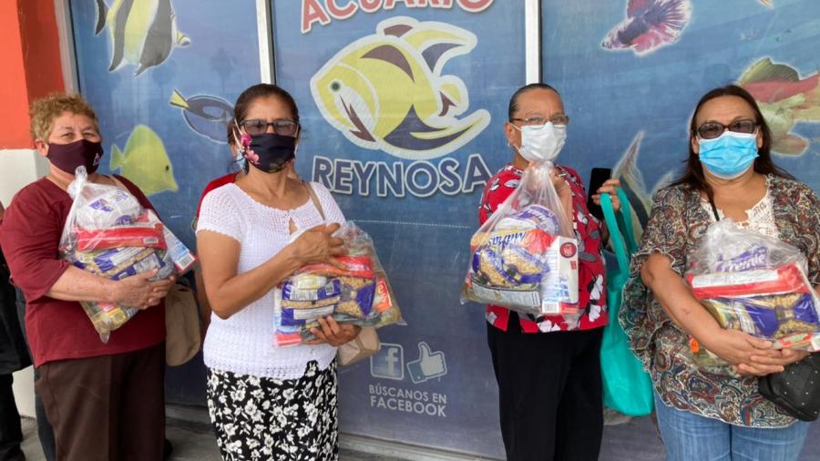 DIF Reynosa entregó apoyos a los abuelitos empacadores
