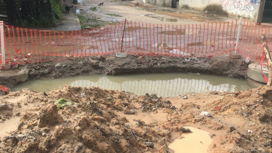Se atienden fugas de aguas negras en Altamira