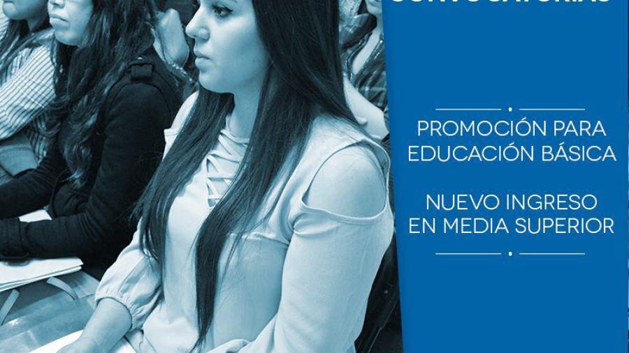 Liberan convocatorias para promociones en educación básica 