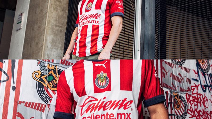 Presenta Chivas su nueva camiseta para la temporada 2022-2023