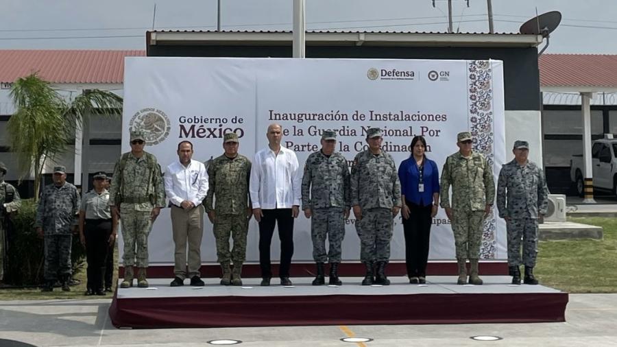Inauguran en Nuevo Laredo unidades de la GN