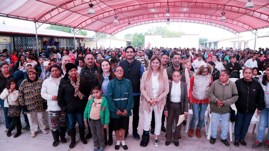 Más de 420 beneficiados en colonia Villa Esmeralda