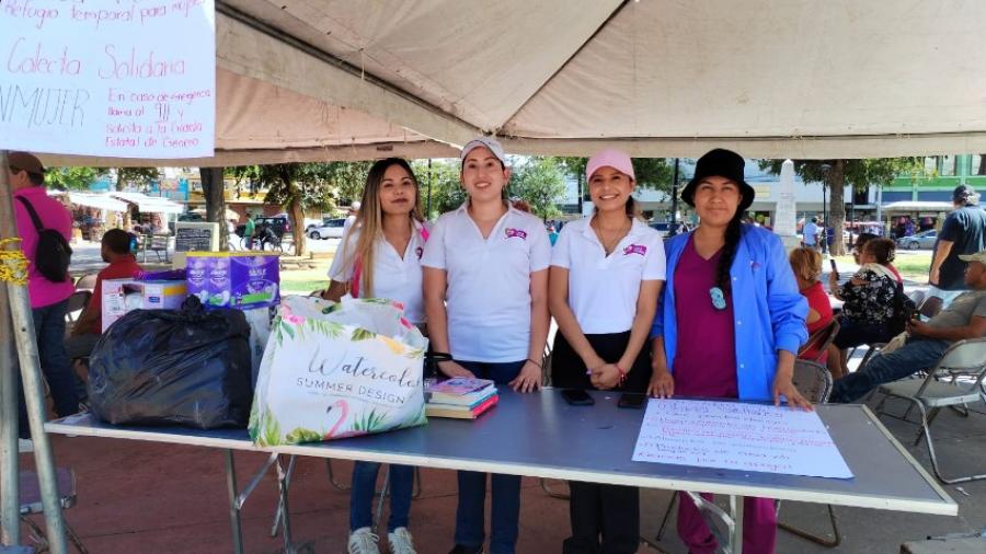  Inician colecta para mujeres en situación de violencia severa