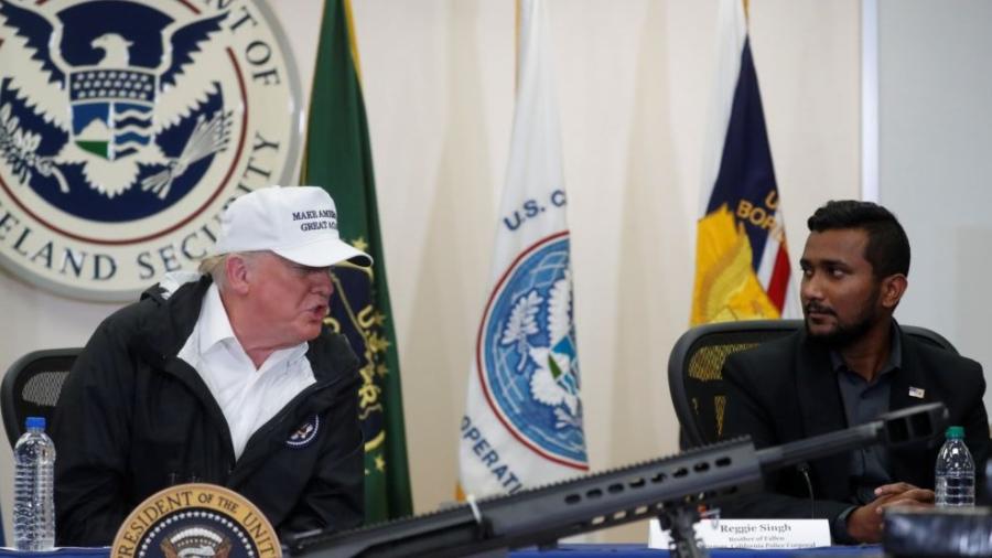 Participa Trump en mesa redonda sobre migración y seguridad Nacional