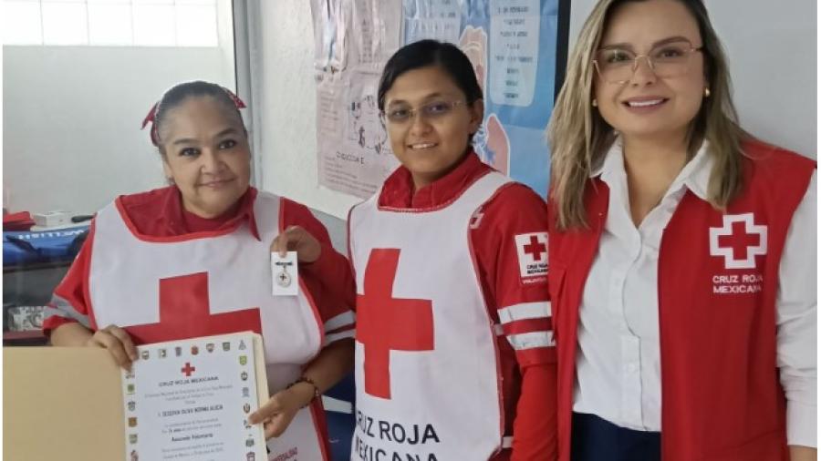 Cruz Roja reconoce a sus paramédicos