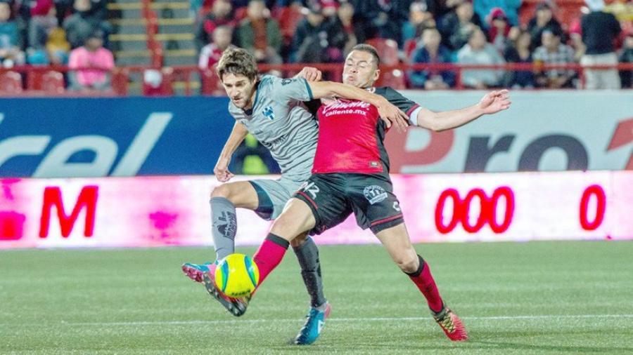 Monterrey logra valioso empate ante Tijuana