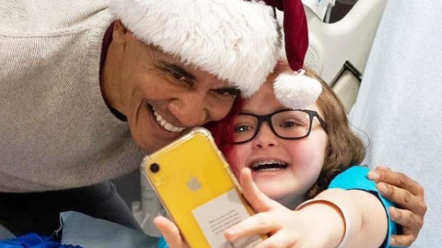 ¡Obama Claus llegó a la ciudad!