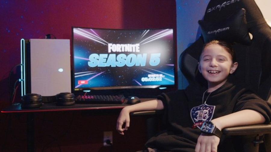 Equipo de Fortnite contrata a un niño de 8 años por 33 mil dólares