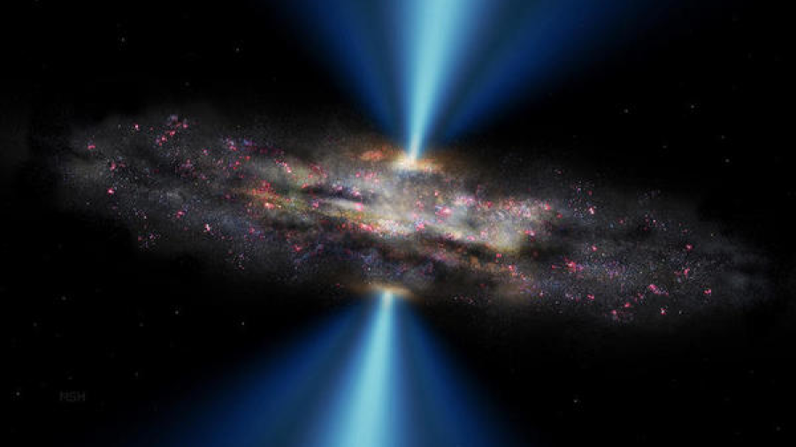 Decenas de miles de agujeros negros en centro de la Vía Láctea