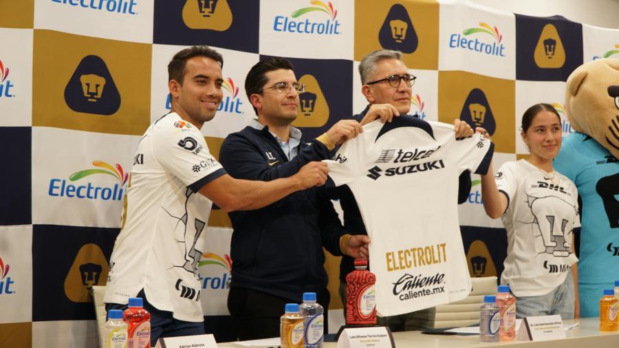 Electrolit, nuevo patrocinador de Pumas