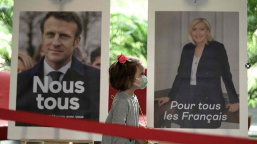 Emmanuel Macron encabeza sondeos en elecciones de Francia 