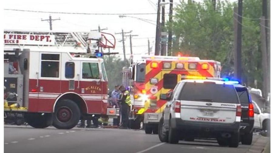 Fallece hombre tras choque en McAllen, reportan un herido