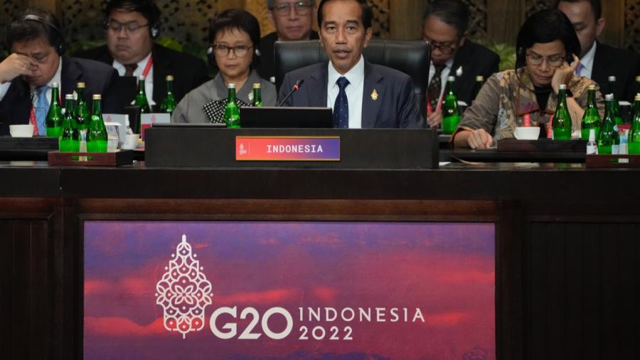 Indonesia pide "poner fin a la guerra" en el inicio de la cumbre del G20