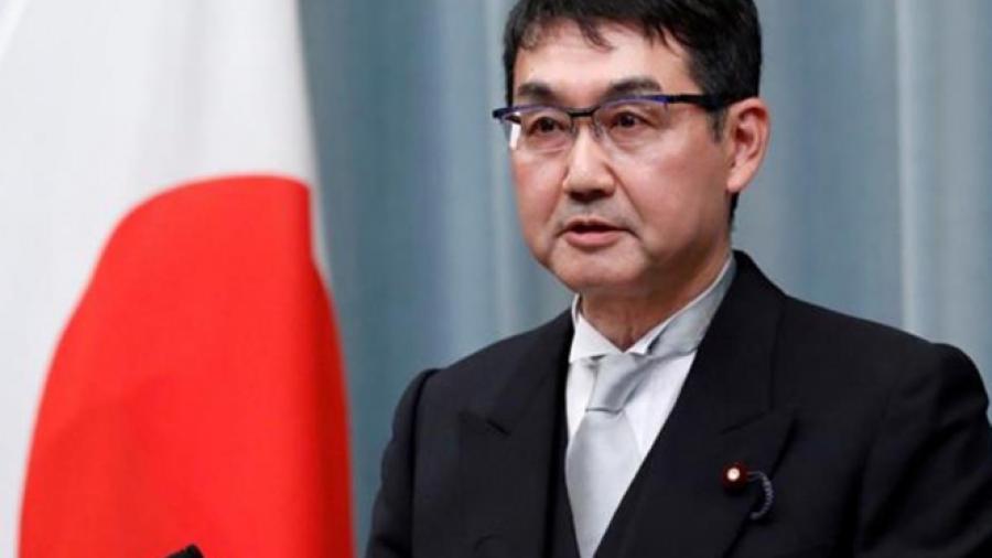 Renuncia ministro de Justicia de Japón