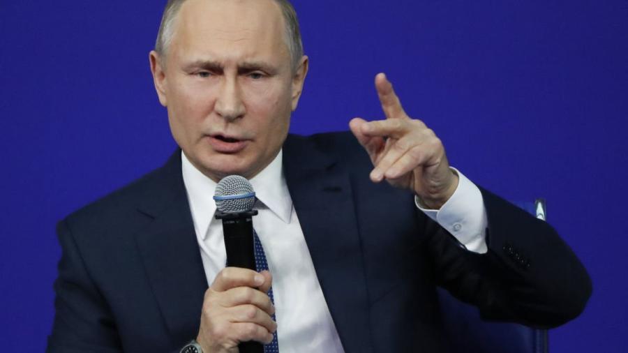 Putin 'ofendido' por no figurar en lista de sanciones de EU