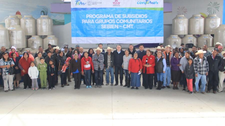 Reciben beneficios familias de Tula