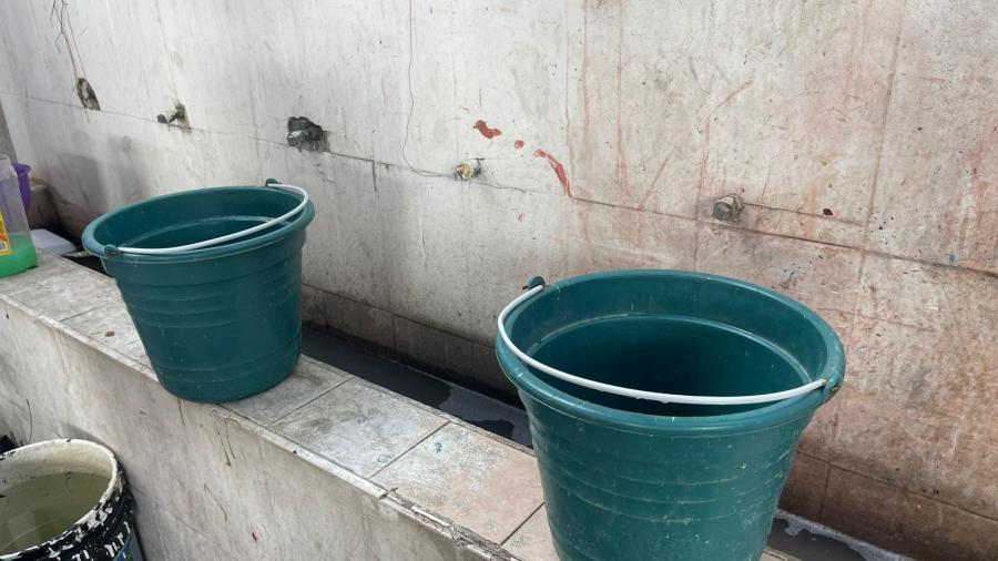 Escuelas toman medidas ante la falta de agua