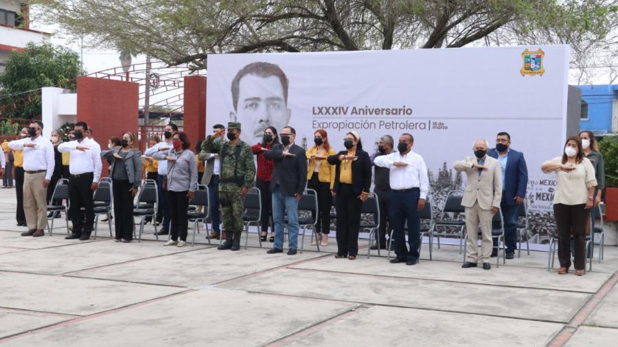 Conmemoran 84 Aniversario de la Expropiación Petrolera impulsada por Lázaro Cárdenas del Río