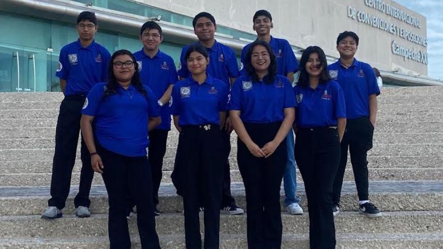 Estudiantes del COBAT ganan medallas en la Olimpiada Juvenil de Ciencias y Matemáticas