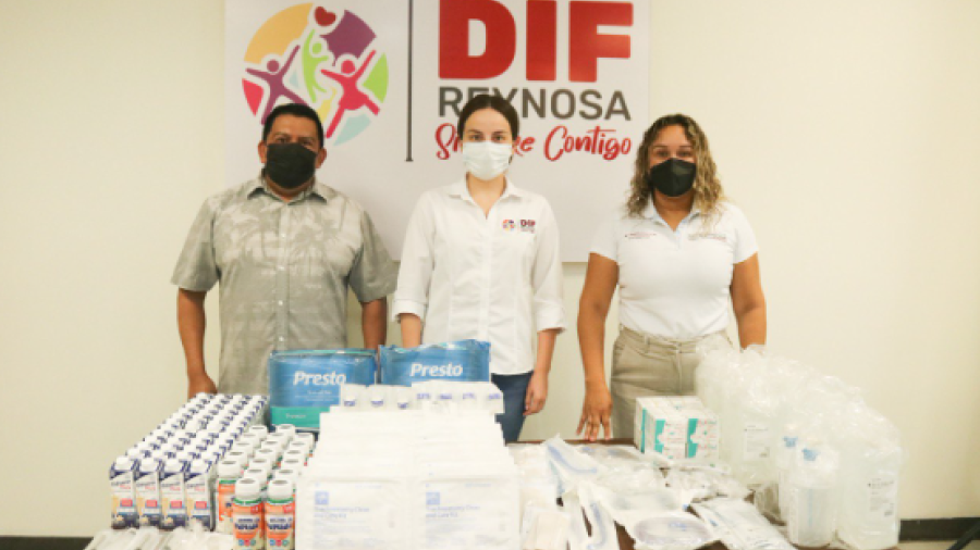 Ofrece DIF Reynosa todo el apoyo a familias 