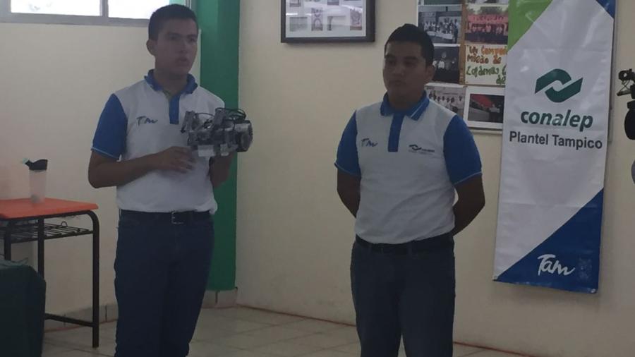 Alumnos del Conalep Tampico participar&aacute;n en nacional de Rob&oacute;tica 