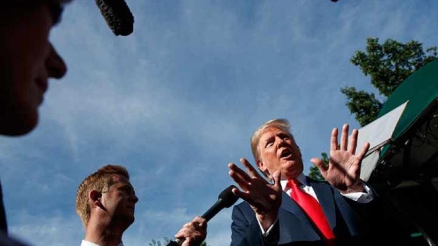 Trump considera "muy injusta" decisión de encarcelar a Manafort