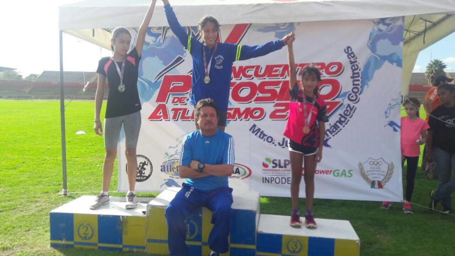 Tamaulipecos arrasan en el Encuentro Potosino de Atletismo