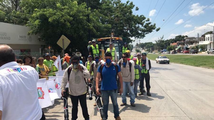 Desarrollo Social realiza campa&ntilde;as de fumigaci&oacute;n