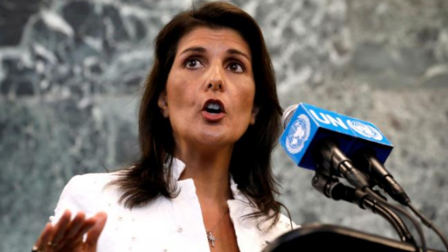 Embajadora de EU ante la ONU, renuncia