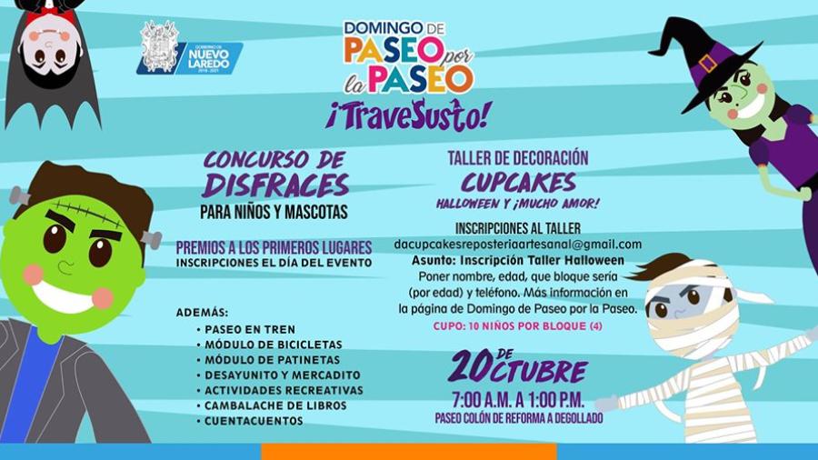 Invitan al “Domingo de Paseo por la Paseo”