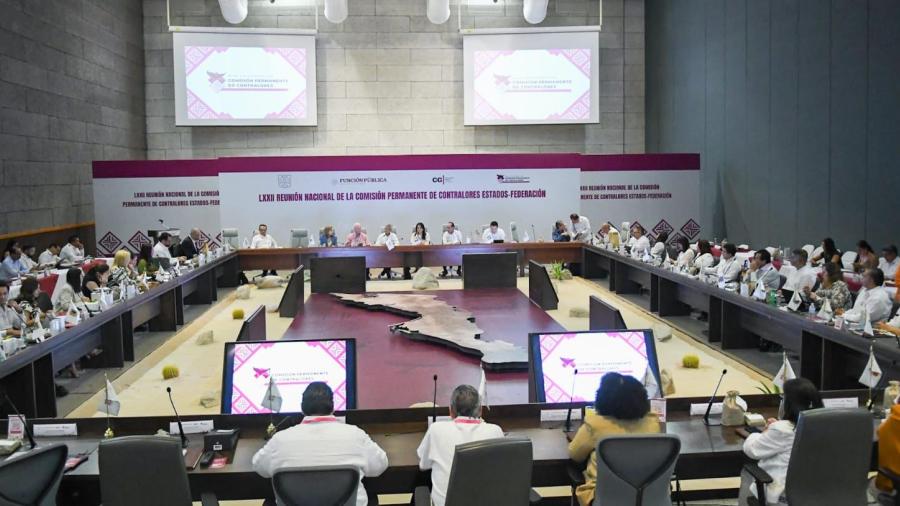 Participa Tamaulipas en la LXXII Reunión Nacional de la Comisión Permanente de Contralores