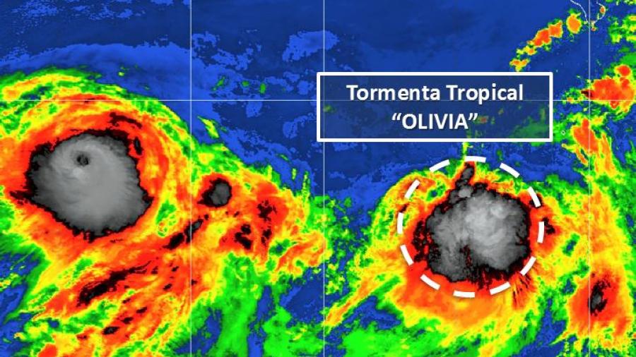 Se forma tormenta tropical Olivia en el Pacífico