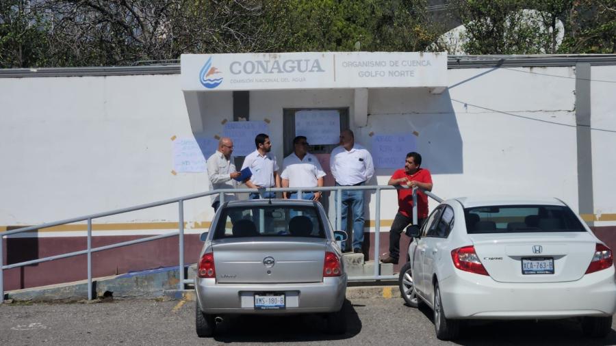 Se registra paro de labores en CONAGUA
