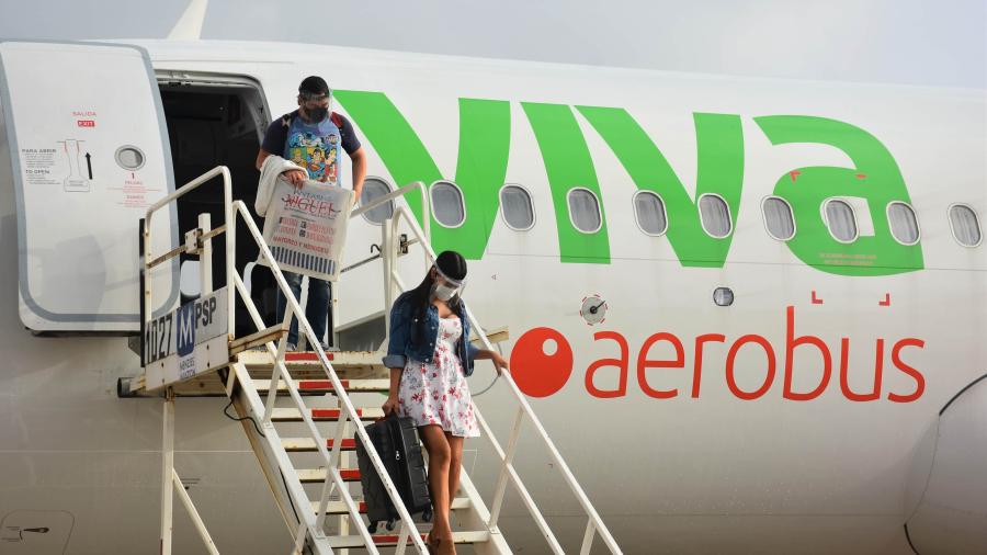 Tamaulipas recibe vuelo inaugural de Viva Aerobus, conectando CDMX con Tampico