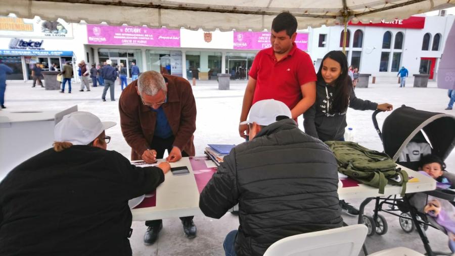 Responde ciudadanía reynosense a la consulta del NAICM