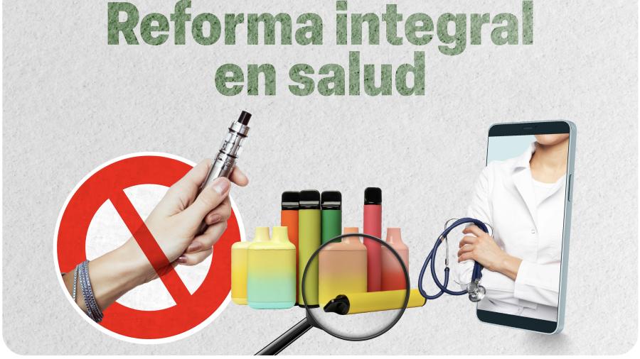 Senado aprueba reforma que prohíbe vapeadores y cigarrillos electrónicos