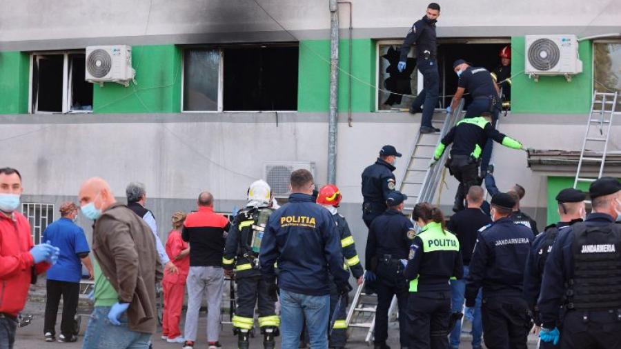 Incendio en hospital de Rumanía deja siete pacientes fallecidos