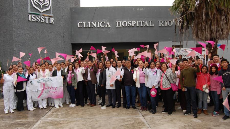 Continúan labor de concientización en lucha contra el cáncer de mama