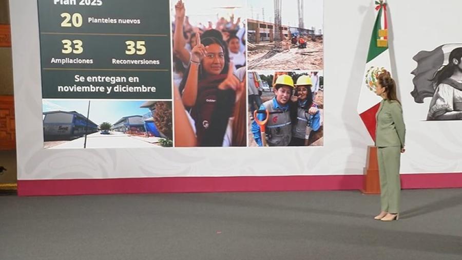 SEP anuncia construcción y ampliaciones de bachilleratos en Tamaulipas; Reynosa Altamira, y Nuevo Laredo serán beneficiados
