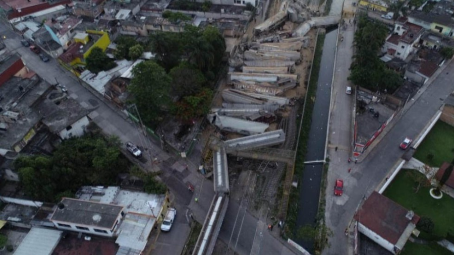 Choque de trenes deja 3 heridos en Veracruz
