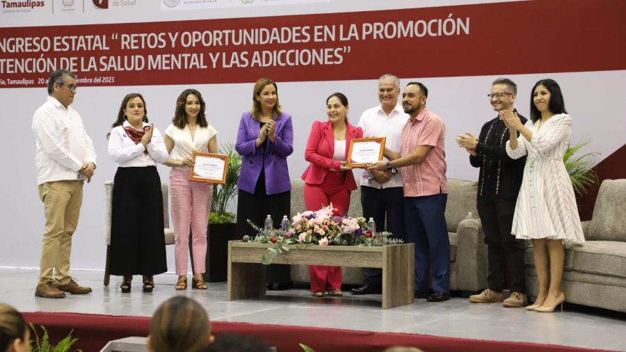 Inauguran Congreso  "Retos y Oportunidades en la Promoción y Atención de la Salud Mental y las Adicciones”